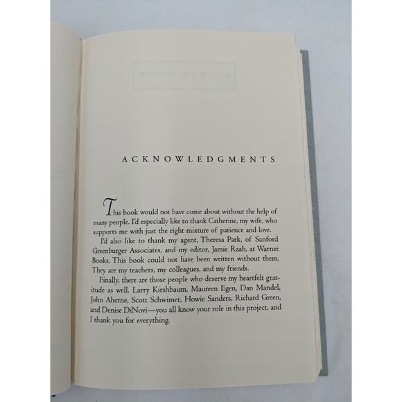 Message In A Bottle By Nicholas Sparks Romance Novel First Printing Vintage 1998 - Picture 7 of 13